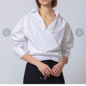 【新品】COLUMN カシュクールブラウス