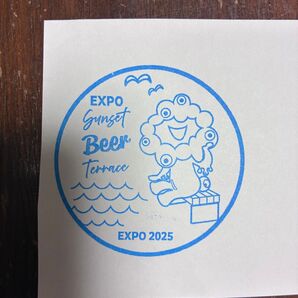 EXPOサンセットビアテラス 万博 スタンプ 大阪・関西万博 EXPO2025 期間限定