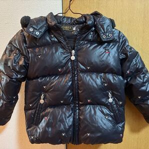 DOUBLE.B ダブルビー ダウンジャケット 110cm 黒 ミキハウス