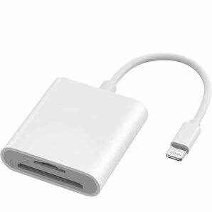 iphone sdカードリーダー 2in1 TF SDカードカメラリーダー