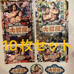 大相撲 ステッカー 力士 大関 Abema アベマ 非売品 シール 未使用 未開封 新品 両国国技館 尊富士 照ノ富士 琴桜 琴櫻