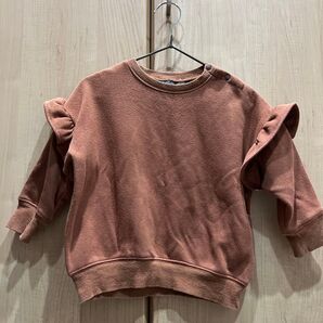 futa futa 裏起毛トレーナー 90