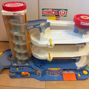 トミカ スーパーオートトミカビル TOMICA 24時間サービス トミカビルディング ※自動遊びできません。手動は遊べます。