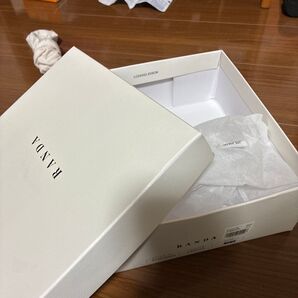 RANDA パール×ビジュープラットフォームローファーブラウン 22.5cm