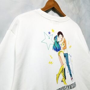 新品 うる星やつら ラムちゃん トレーナー アニメシャツ メンズ Mサイズ 白色