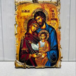 聖家族 Sacra Familia 板絵 ●インテリア●置物●壁掛け●イタリア製