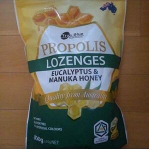 True Blue プロポリス ユーカリ&マヌカハニーのど飴 MGO 600+ 20粒 コストコ 匿名 新品