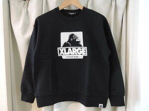 X-LARGE XLarge XLARGE Kids обратная сторона шерсть. . вода OG Gorilla .... футболка черный 140 новейший популярный товар 