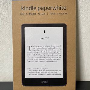 アマゾン Kindle Paperwhite 16GB B0CFPL6CFY 第12世代