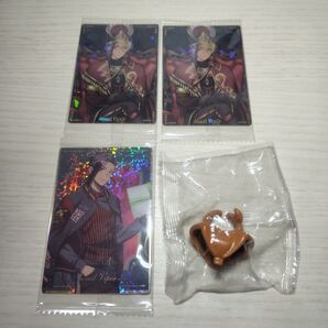 ツイステ スカラビア寮 ジャミル・バイパー ウエハースカード マスカレードドレス ユニオンバースデー ジャファーの杖 指輪 セット