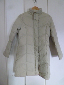 MAKELET/ make-up let 0 beige down feather entering long down coat 11AR/11 number L idol 0JK1027④