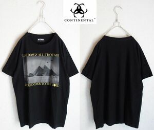 CONTINENTAL CLOTHING ☆コンチネンタル・クロージング☆ ピラミッドTシャツ 黒L