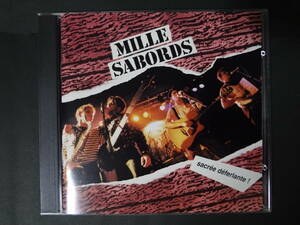 MILLE SABORDS/sacree deferlante! CD フレンチ ロック アイリッシュ パンク folk rustic mano negra los carayos les negresses vertes