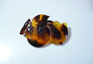 фbook@ tortoise shell brooch ф tortoise shell 