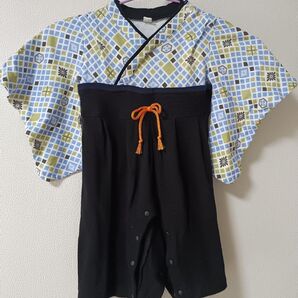 ロンパース ベビー 男児 お宮参り 甚平