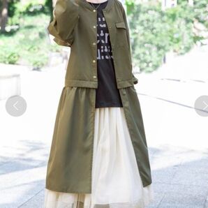 n'Or LABEL(ノアールレーベル)バックフリル2WAYブルゾン