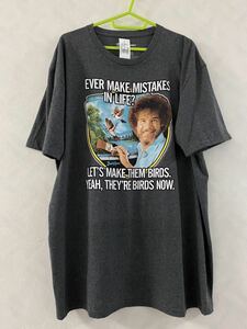 新品 Bob Ross Tシャツ サイズXL ボブ・ロス画法 画家