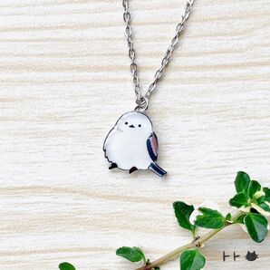 シマエナガ ネックレス