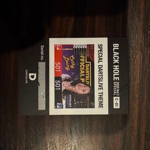 DARTSLIVE SPECIAL THEME BLACK HOLE Cathy Leung ダーツライブ