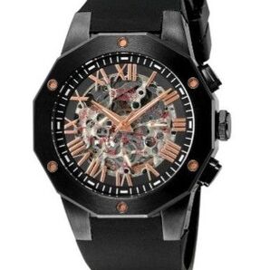 SONNE ゾンネ ハオリ スケルトン 自動巻き 腕時計 黒 H026