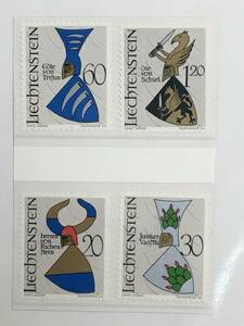 切手：紋章／リヒテンシュタイン＊１９６６年＊