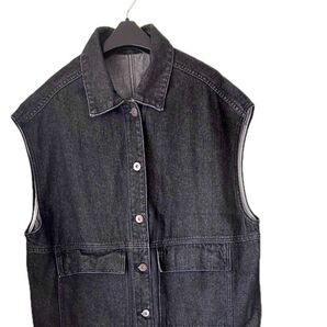 デニムベスト
