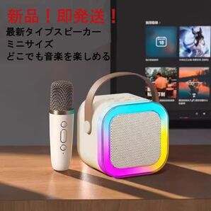 スピーカー Bluetooth ワイヤレスマイク 1本 カラオケセット家庭用 車載 充電式 マイク 録音USB/TF パーティー