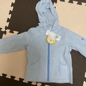 UV対策　ベビー服　パーカー　幼児アウター　ロールアップ子供服　90新品未使用