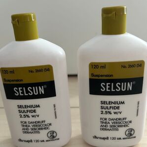 Selsun セルサン フケ シャンプー 120ml 2本セット