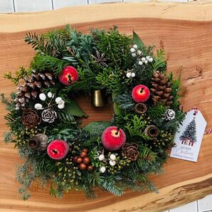 【ご予約専用】フレッシュ クリスマスリース