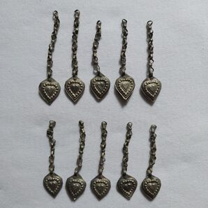 クチ族 トライバルチャーム heart C(10個)