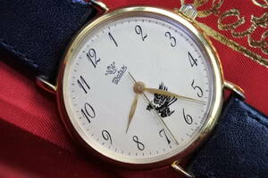 ☆☆☆ 昭和天皇ご愛用ブランドWATEX　スイス製 　天皇陛下鳳凰紋入り手巻紳士腕時計 極珍品　永遠の御家宝