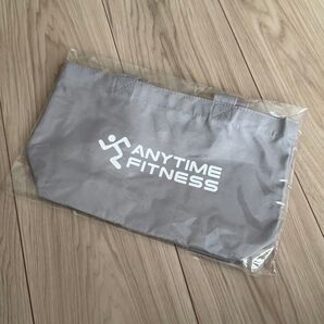 エニタイムフィットネス 非売品 ミニトート トートバッグ グレー
