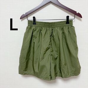 4-124ショートパンツ グリーン 無地 ハーフパンツ 半ズボン 半パン 春服 春 人気 可愛い かわいい