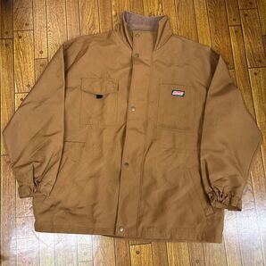 Coleman KIRIN FIRE コールマン キリン ファイア コラボ ジャケット ブルゾン メンズ ブラウン