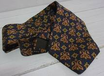 フランス製 FRED ネクタイ ブルー フレッド necktie made in france シルク silk_画像2