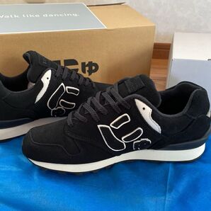 SANGACIO にゅ〜ずスニーカー 24.5cm ブラック 未使用