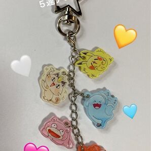 ☆複数購入大歓迎☆ポケモン ピカチュウ めじるし アンブレラマーカー アクリルキーホルダー ☆