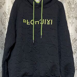 【近日削除】※ 韓国 秋 冬 黒 フード付き パーカー 長袖 オーバーサイズ