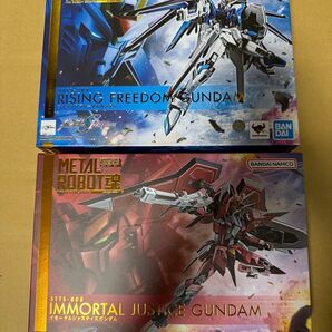 METAL ROBOT魂 <SIDE MS> ライジングフリーダムガンダム&イモータルジャスティスガンダム