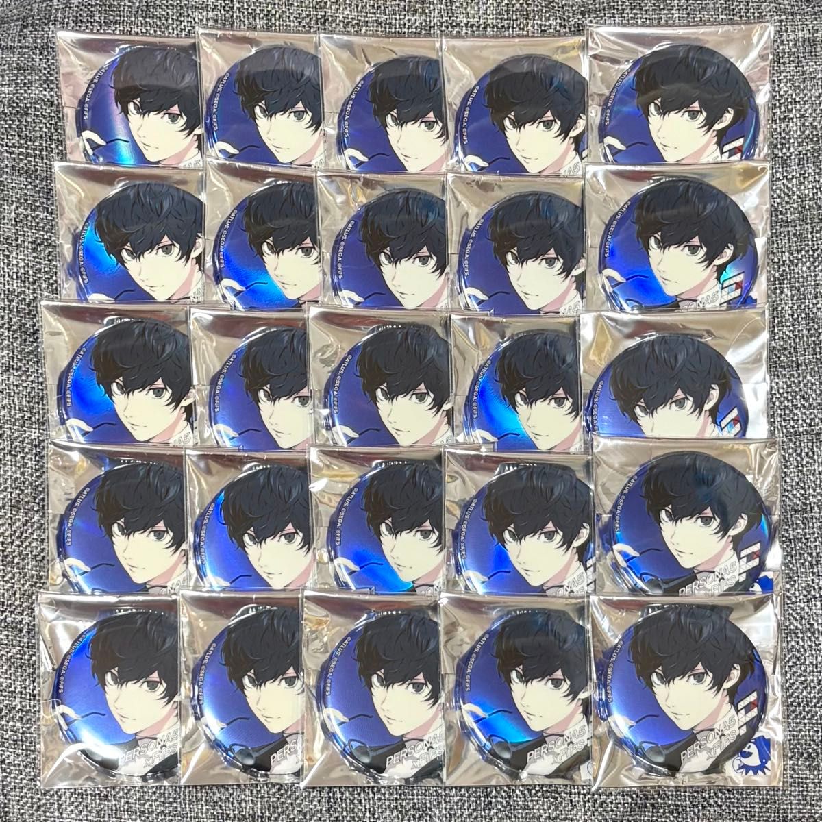 ペルソナ 缶バッジ FiFS イラスト展 ペルソナ5 9個 White Ver