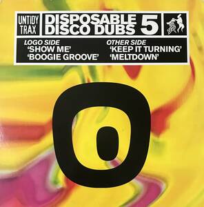 [ 12 / レコード ] Various / Disposable Disco Dubs 5 ( House ) Untidy Trax ハウス