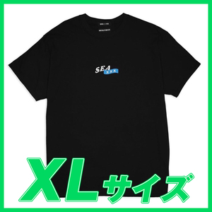 1330　WIND AND SEA×GOD SELECTION XXX (circle-xxx)T-SHIRT Black XL/ウィンダンシー ゴッドセレクション サークルロゴ Tシャツ黒 XL