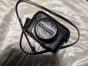  camera Canon Canon Canonet can net Junior leather case attaching Showa era 