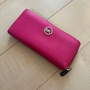 マイケルコース MICHAEL KORS 長財布 ピンク