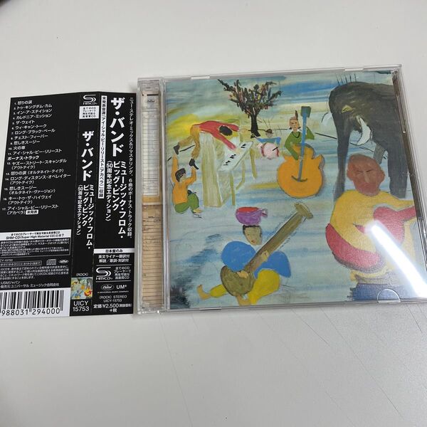 2018年 帯付 邦盤 SHM CD※THE BAND/MUSIC FROM BIG PINK 50周年記念エディション