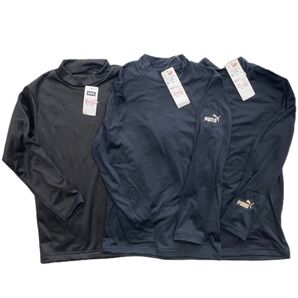 7r462 新品 140cm EDWIN PUMA 長袖シャツ 3枚セット ブラック