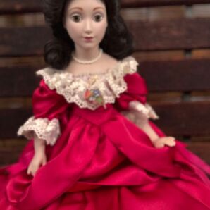 フランクリンミント ビスクドール ジョアンナ 証明書付き コレクターズドール フランス人形 最終価格