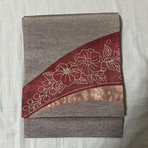 名古屋帯 きりばめ 開き仕立て