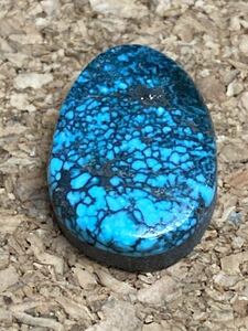 GEM grade finest quality loan mountain micro web natural turquoise loose cab kaboshon